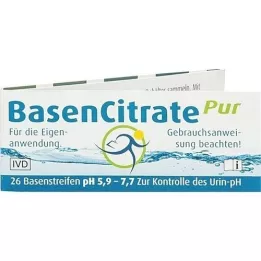 BASEN CITRATE Pur Teststr.pH 5,9-7,7 n.Apot.R.Keil, 26 unidades