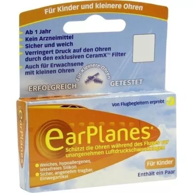 EARPLANES Criança/Criança, 2 peças