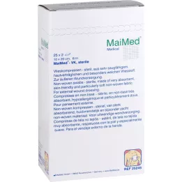 VLIESKOMPRESSEN 10x20 cm estéril 6 vezes, 25X2 peças