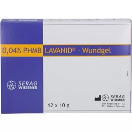 LAVANID Gel para feridas, 12X10 g