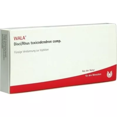 DISCI/Rhus toxicodendron comp.ampolas, 10X1 ml DISCI/Rhus toxicodendron comp.ampolas, 10X1 ml