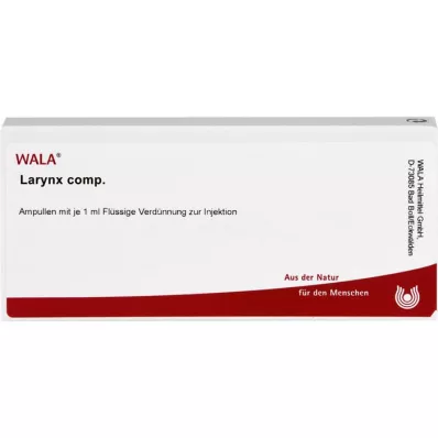 LARYNX COMP.Ampolas, 10X1 ml