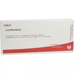 LIEN/PLUMBUM Ampolas, 10X1 ml