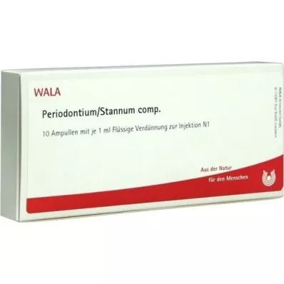 PERIODONTIUM/STANNUM comp. ampolas, 10X1 ml