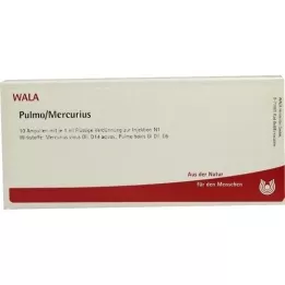 PULMO/MERCURIUS Ampolas, 10X1 ml