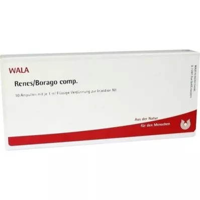 RENES/BORAGO comp. ampolas, 10X1 ml RENES/BORAGO comp. ampolas, 10X1 ml