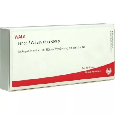 TENDO/ALLIUM cepa comp. ampolas, 10X1 ml