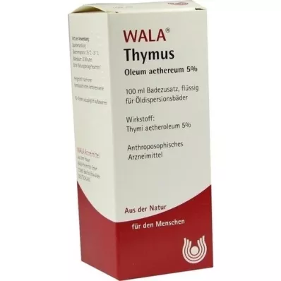 THYMUS OLEUM aetherum 5%, 100 ml THYMUS OLEUM aetherum 5%, 100 ml