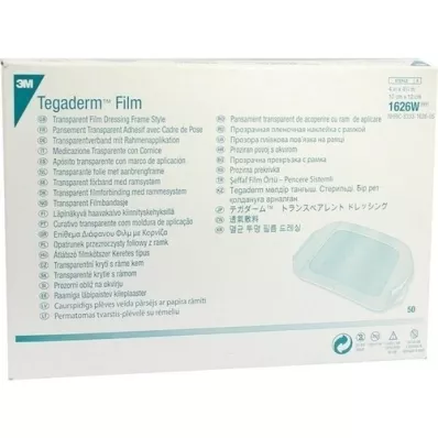 TEGADERM Filme 3M 10x12 cm 1626W, 50 unid TEGADERM Filme 3M 10x12 cm 1626W, 50 unid