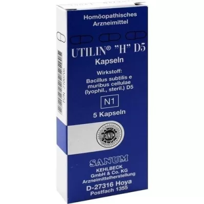 UTILIN HD 5 cápsulas, 5 unidades