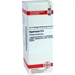 HYPERICUM Diluição D 6, 20 ml