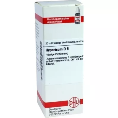 HYPERICUM Diluição D 6, 20 ml