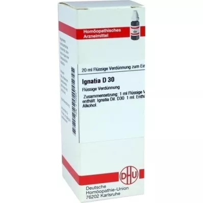 IGNATIA Diluição D 30, 20 ml IGNATIA Diluição D 30, 20 ml