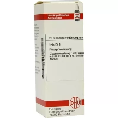 IRIS Diluição D 6, 20 ml IRIS Diluição D 6, 20 ml