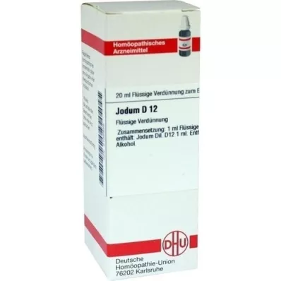 JODUM Diluição D 12, 20 ml