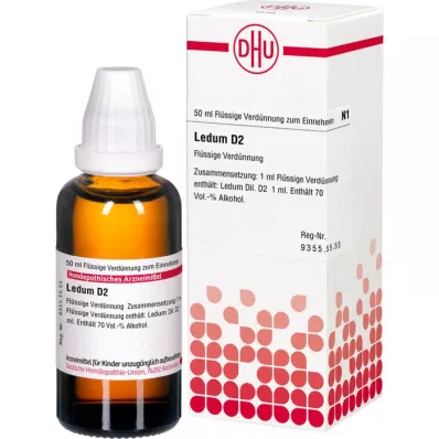 LEDUM Diluição D 2, 50 ml LEDUM Diluição D 2, 50 ml