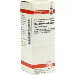 RHUS TOXICODENDRON Diluição D 12, 20 ml