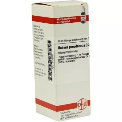 ROBINIA PSEUDACACIA Diluição D3, 20 ml ROBINIA PSEUDACACIA Diluição D3, 20 ml