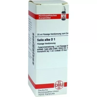SALIX ALBA Diluição D 1, 20 ml