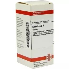 SELENIUM D 6 comprimidos, 80 unidades