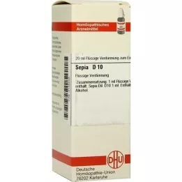 SEPIA Diluição D 10, 20 ml