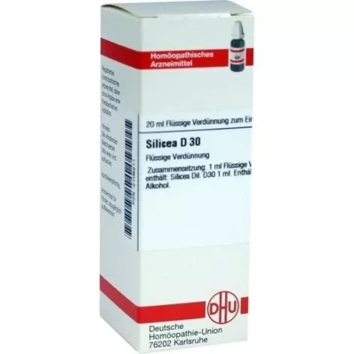 SILICEA Diluição D 30, 20 ml