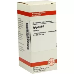 SPIGELIA D 6 comprimidos, 80 unidades