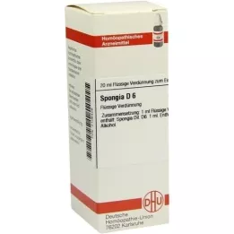 SPONGIA Diluição D 6, 20 ml