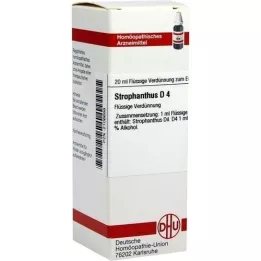 STROPHANTHUS Diluição D4, 20 ml