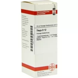 THUJA Diluição D 12, 20 ml