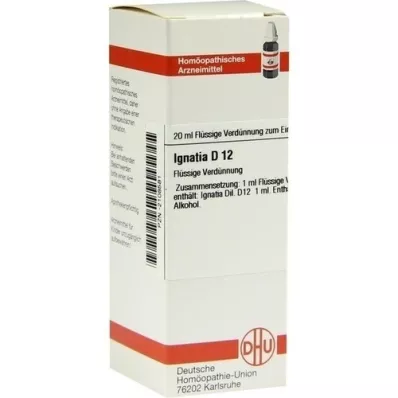 IGNATIA Diluição D 12, 20 ml IGNATIA Diluição D 12, 20 ml