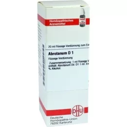 ABROTANUM Diluição D 1, 20 ml