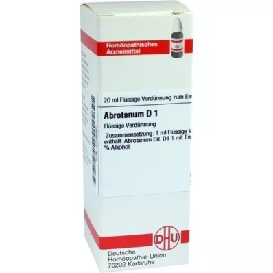 ABROTANUM Diluição D 1, 20 ml