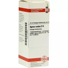 AGNUS CASTUS Diluição D 6, 20 ml