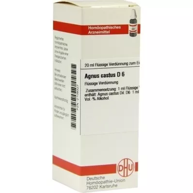 AGNUS CASTUS Diluição D 6, 20 ml AGNUS CASTUS Diluição D 6, 20 ml