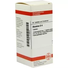 ALUMINA D 4 comprimidos, 80 unidades