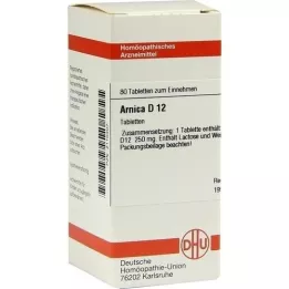ARNICA D 12 comprimidos, 80 unidades