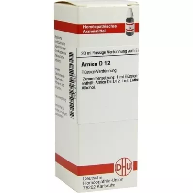 ARNICA Diluição D 12, 20 ml ARNICA Diluição D 12, 20 ml