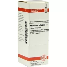 ARSENICUM ALBUM Diluição D 12, 20 ml