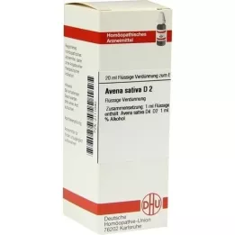AVENA SATIVA Diluição D 2, 20 ml