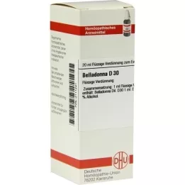 BELLADONNA Diluição D 30, 20 ml