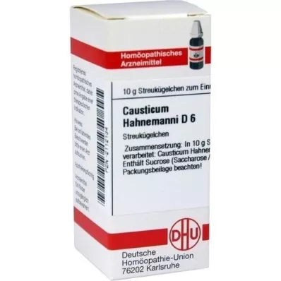 CAUSTICUM HAHNEMANNI D 6 glóbulos, 10 g CAUSTICUM HAHNEMANNI D 6 glóbulos, 10 g