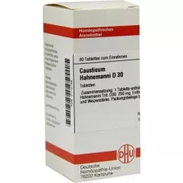 CAUSTICUM HAHNEMANNI D 30 comprimidos, 80 unidades