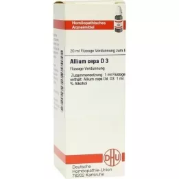 ALLIUM CEPA Diluição D3, 20 ml