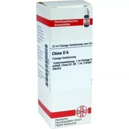 CHINA Diluição D 6, 20 ml