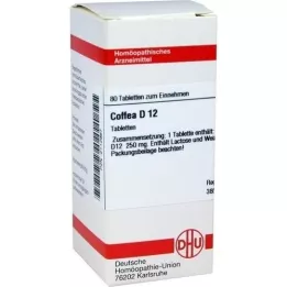 COFFEA D 12 comprimidos, 80 unidades