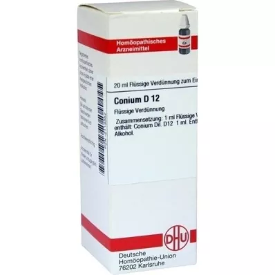 CONIUM Diluição D 12, 20 ml CONIUM Diluição D 12, 20 ml