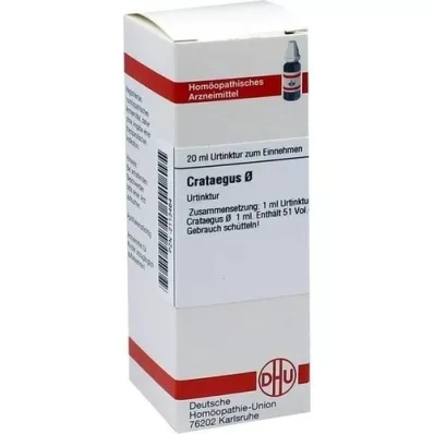 CRATAEGUS Tintura mãe, 20 ml CRATAEGUS Tintura mãe, 20 ml