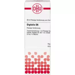 DIGITALIS Diluição D 6, 20 ml