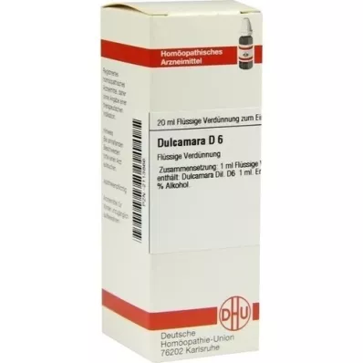 DULCAMARA Diluição D 6, 20 ml DULCAMARA Diluição D 6, 20 ml